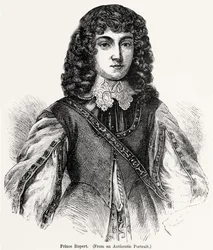 Rupert herceg (1619-82) hiteles portréról